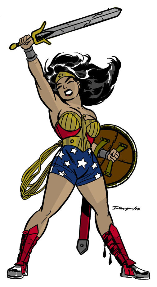 506x926 darwyn cooke wonder woman drawing dangerous universe