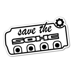 300x300 save the sohc jdm car sticker decal car drift turbo euro fast