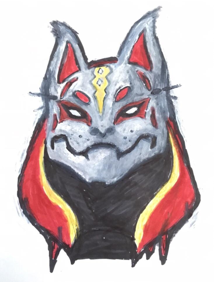 733x962 Tried To Make The Drift Mask But It Looks Like Cat I Wanted