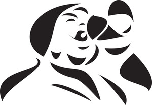 300x209 People Smoking And Drinking Alcohol Royalty Free Stock Image