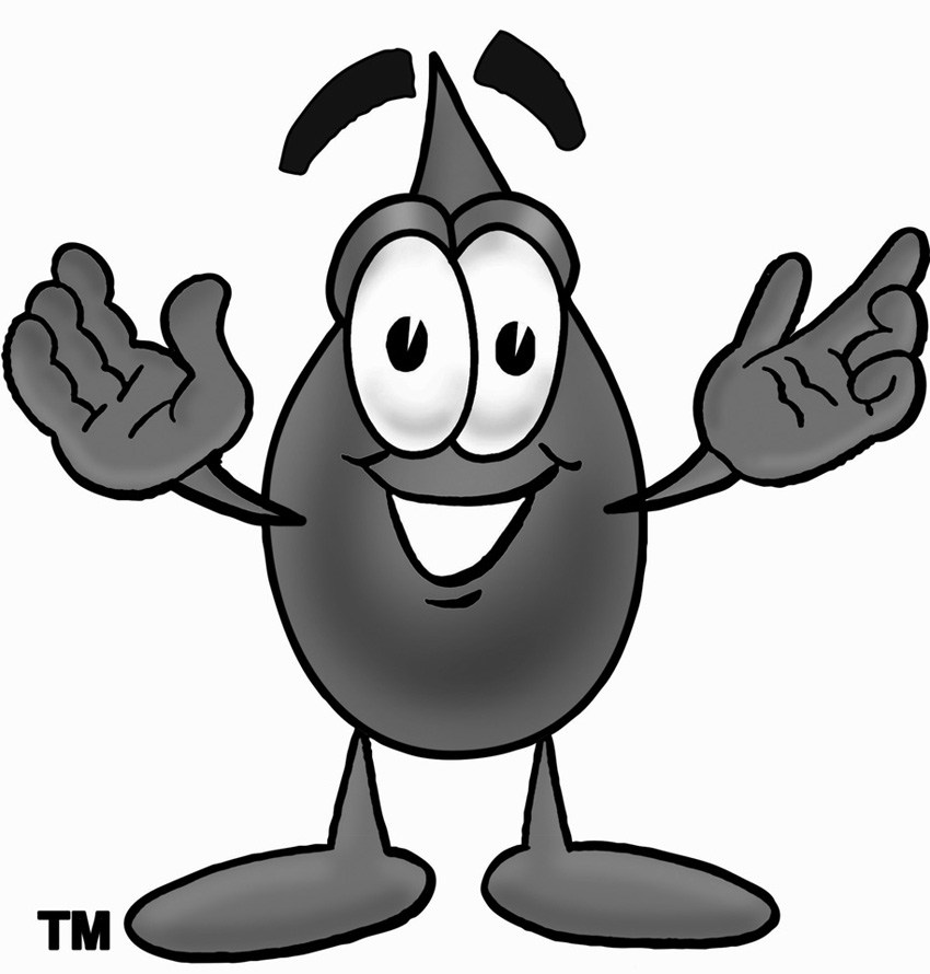 850x890 Character Drinking Water Clipart Black And White Clipart Portal