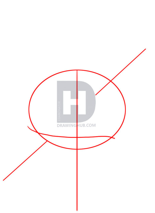 523x720 How To Draw A Burning Heart, Step