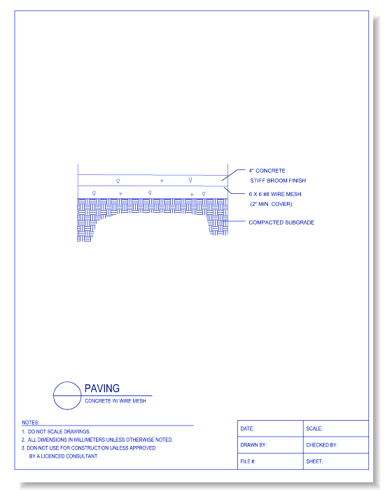 550x700 bases, ballasts, and paving