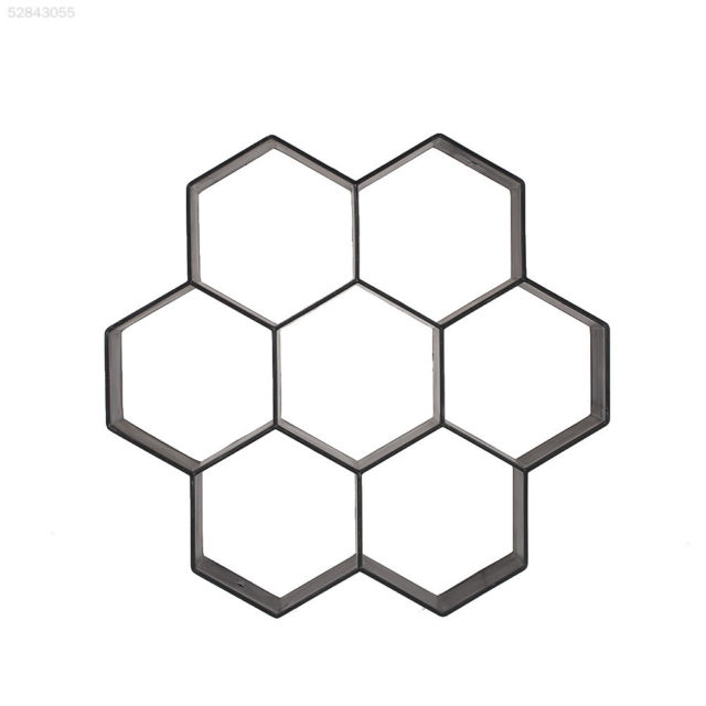 640x640 hexagon driveway paving pavement stone moldstepping pathmate mould