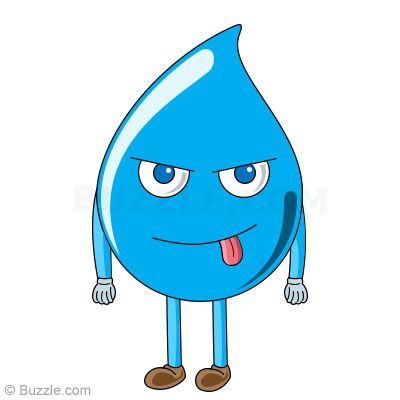 400x400 How To Draw Water Drops Step