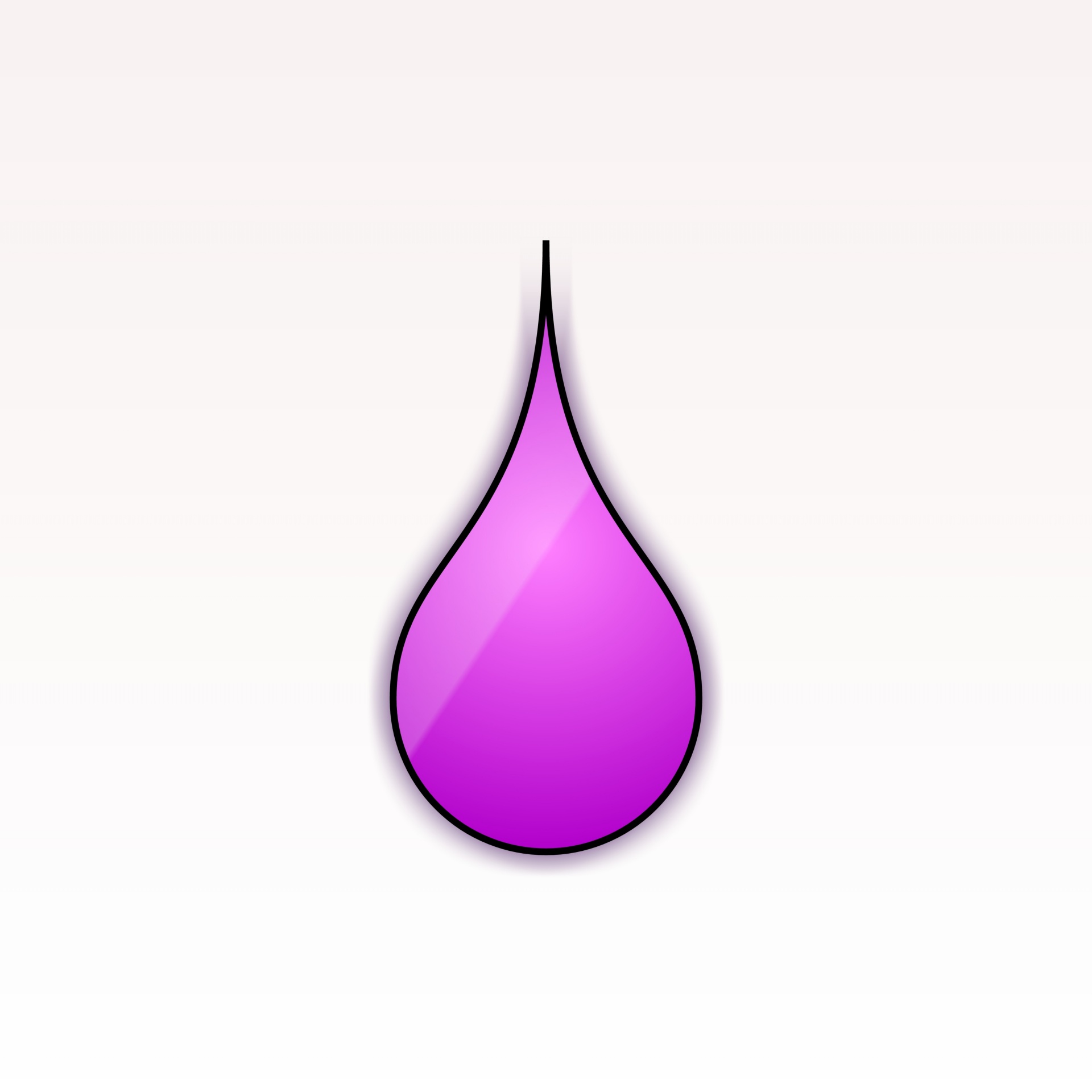 1920x1920 Drawing, Violet, Drop, Black, Outline