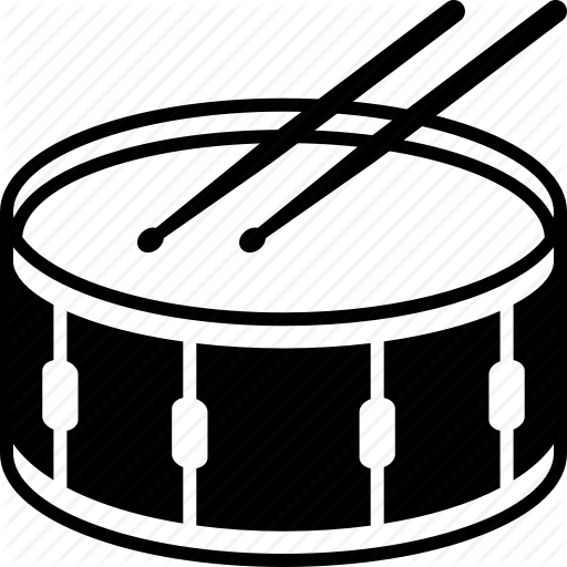 512x512 Drum, Drawing, Illustration, Transparent Png Image Clipart Free