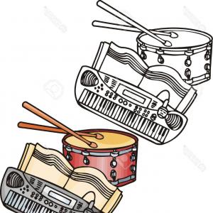 300x300 Stock Photo Goldfish Illustration Drawing Engraving Ink Line Art