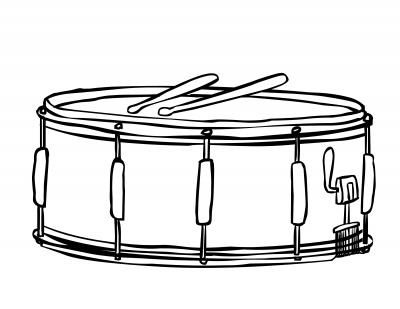 400x309 Marching Band Coloring Templates