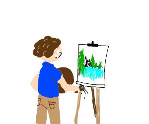 300x250 drunk bob ross