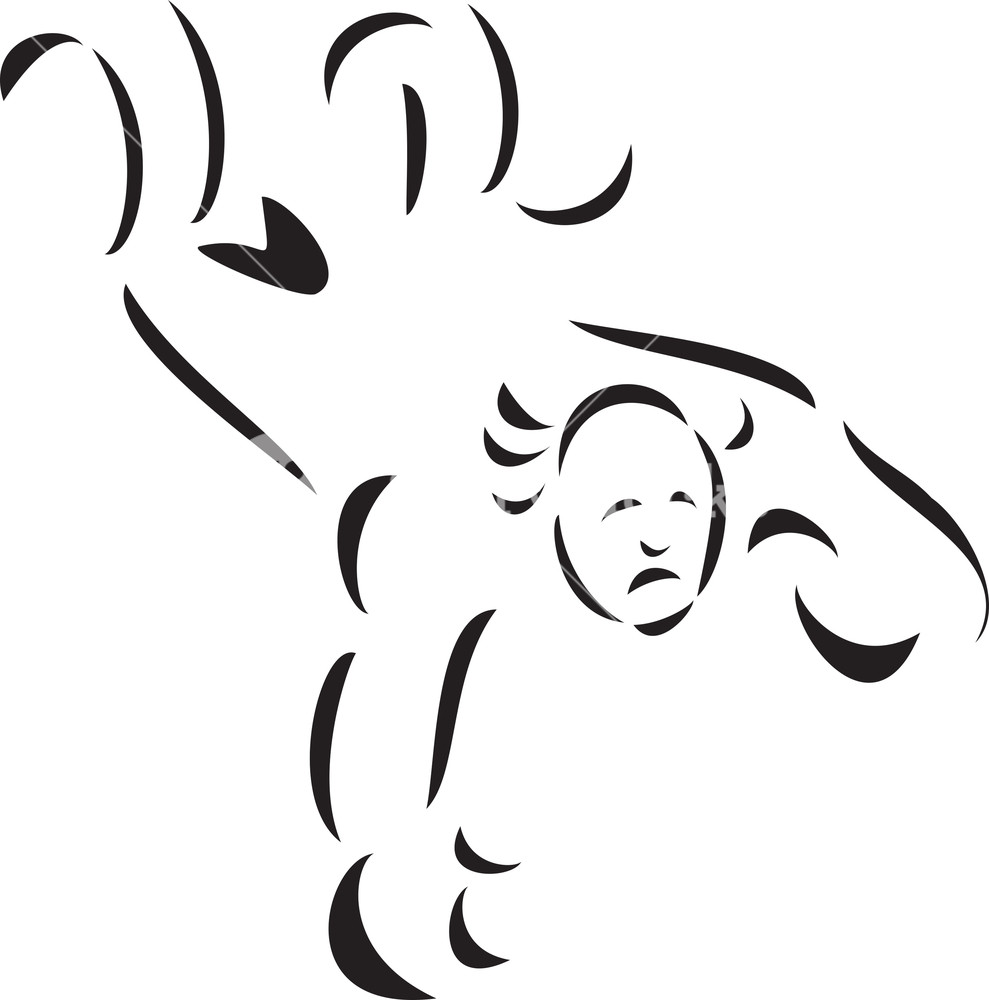 989x1000 Illustration Of A Drunk Man Royalty Free Stock Image