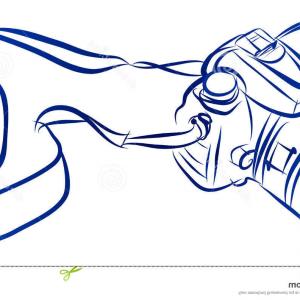 300x300 Royalty Free Stock Image Free Hand Sketch Dslr Camera Vector