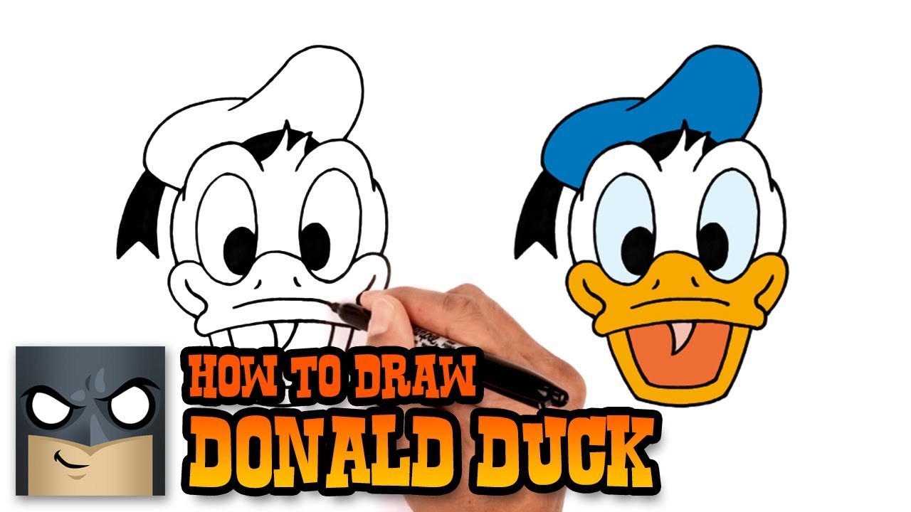 1280x720 How To Draw Donald Duck