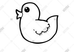 300x210 Simple Duck Drawing How To Draw A Cartoon Duck