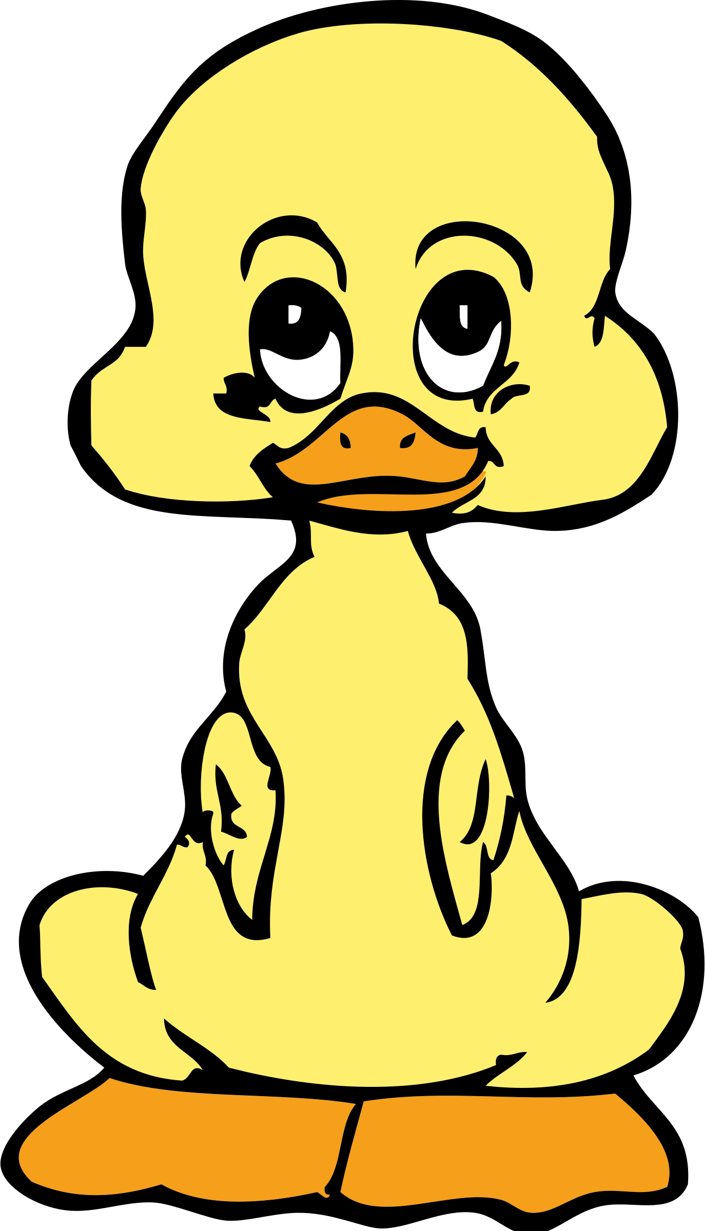 1374x2400 Collection Of Free Ducks Drawing Cartoon Download On Ui Ex