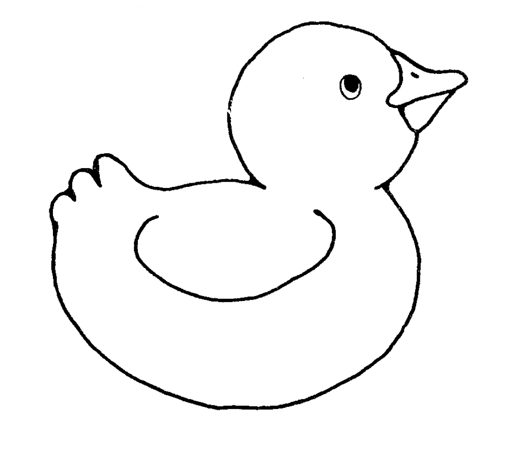 1024x919 Promising Drawing Of A Duck Easy Ducks To Draw Simple Art Gallery
