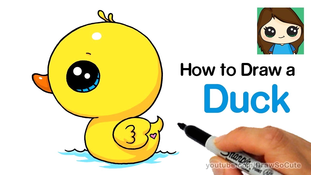 1280x720 Maxresdefault How To Draw A Duck