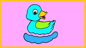 300x169 Nice Picture Of A Duck To Color How Draw And For Kids Drawing Youtube