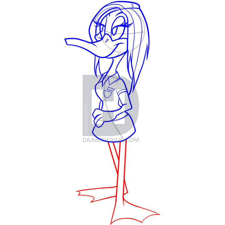 720x720 How To Draw Tina Russo, Step