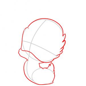 302x302 How To Draw Baby Daisy Duck, Step