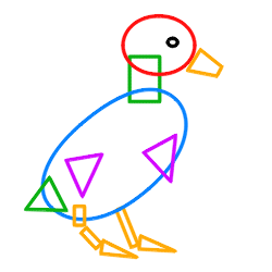 250x250 How To Draw Cartoon Ducks