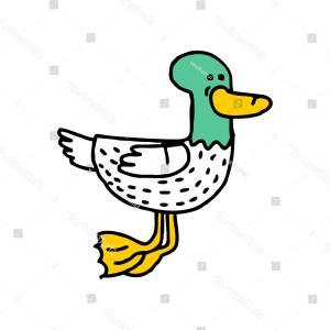 300x300 Stock Illustration Duck Head Mascot Clipart Picture Cartoon Logo