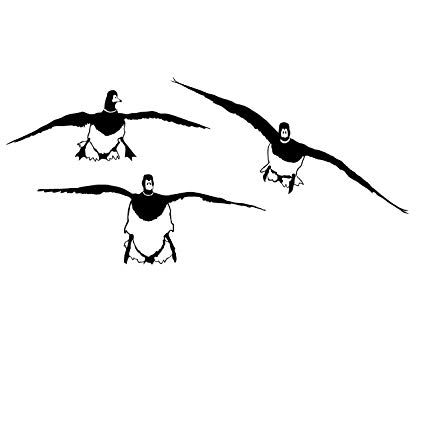425x425 waterfowl decals mallards committed duck hunting
