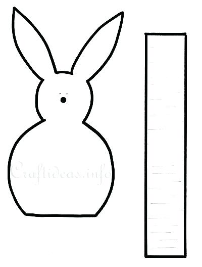 400x528 Simple Crafts Easy Duck Rabbit Craft Template