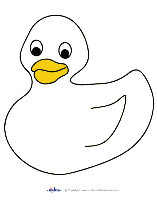 612x792 Outline Of A Duck Group Rubber Duck Outline Drawing