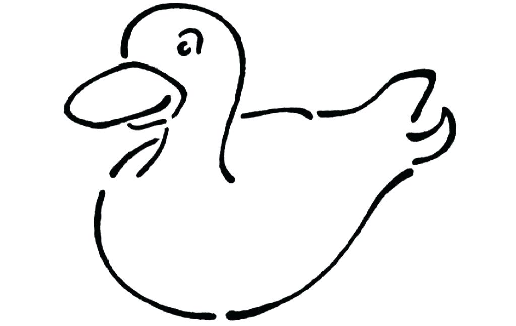 1024x647 Small Outline Duck Tattoos On Heel Flying Duck Outline Images