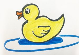 300x210 Drawing Of Duck Pencil Drawing Of Duck At Getdrawings Free