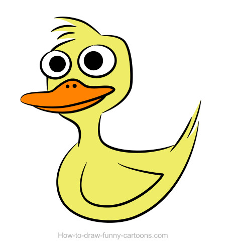 450x500 Duck Drawings