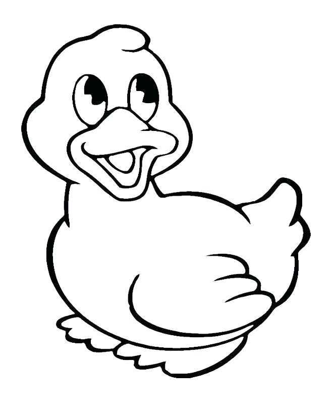 660x809 Duck Outlines Duck Outline Drawing Outline Drawing Of A Duck