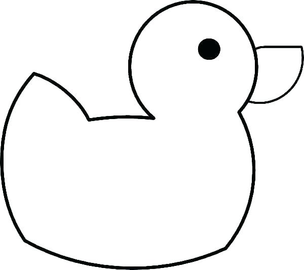 600x533 Rubber Duck Coloring