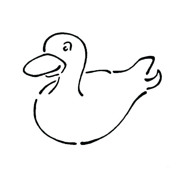 618x579 Cute Duck Coloring Pages Cute Duck Coloring Pages Color