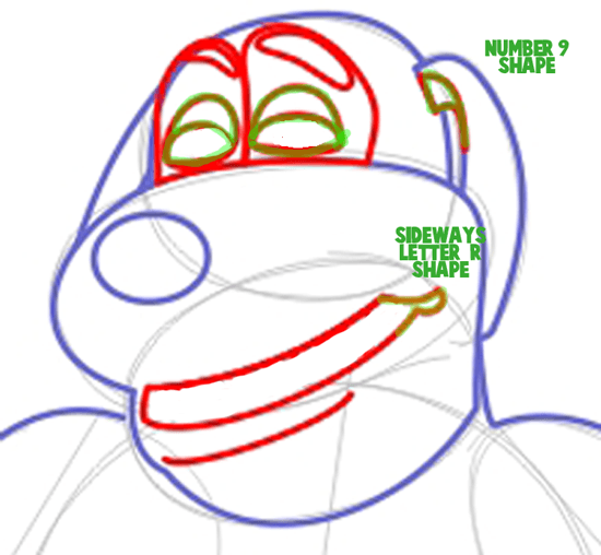 550x508 how to draw duke from back