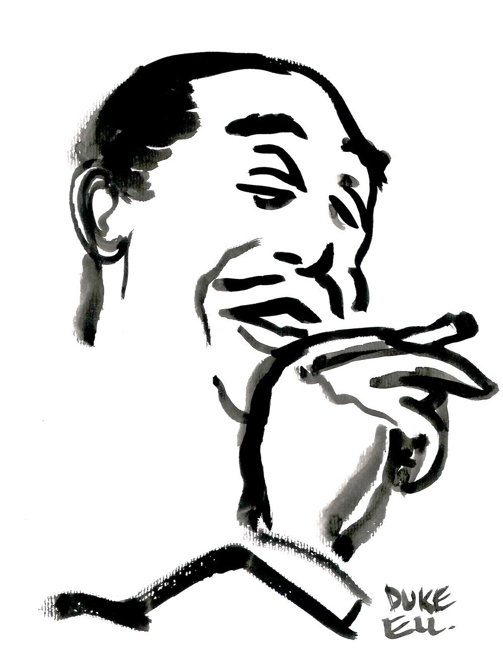 1000x1291 the duke take the a train jazz and draw