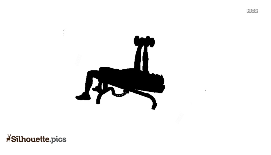934x534 Dumbbell Fly Silhouette Drawing Silhouette Pics