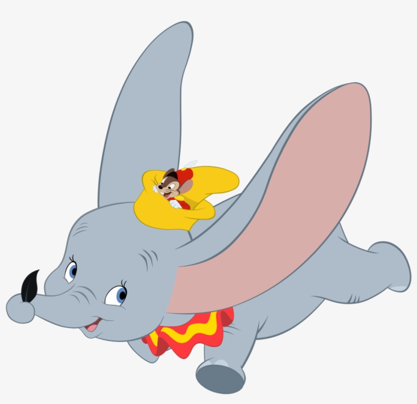 820x795 Dumbo Drawing Original