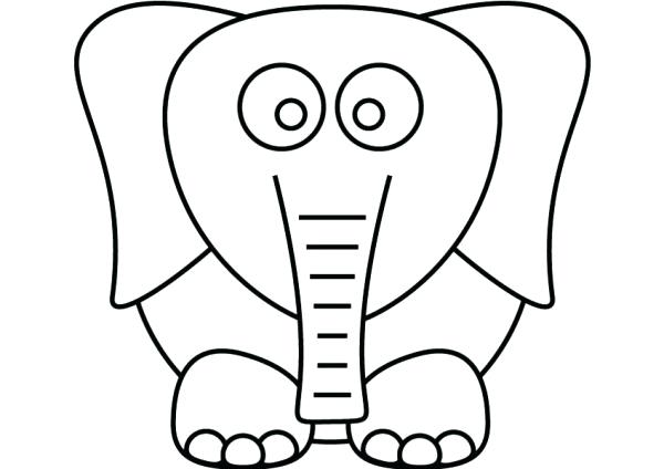 600x424 Dumbo The Elephant Coloring Pages Kids Drawing Porongurup