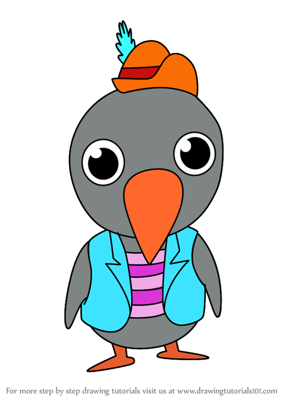 567x800 Learn How To Draw Kawaii Jim Crow From Dumbo