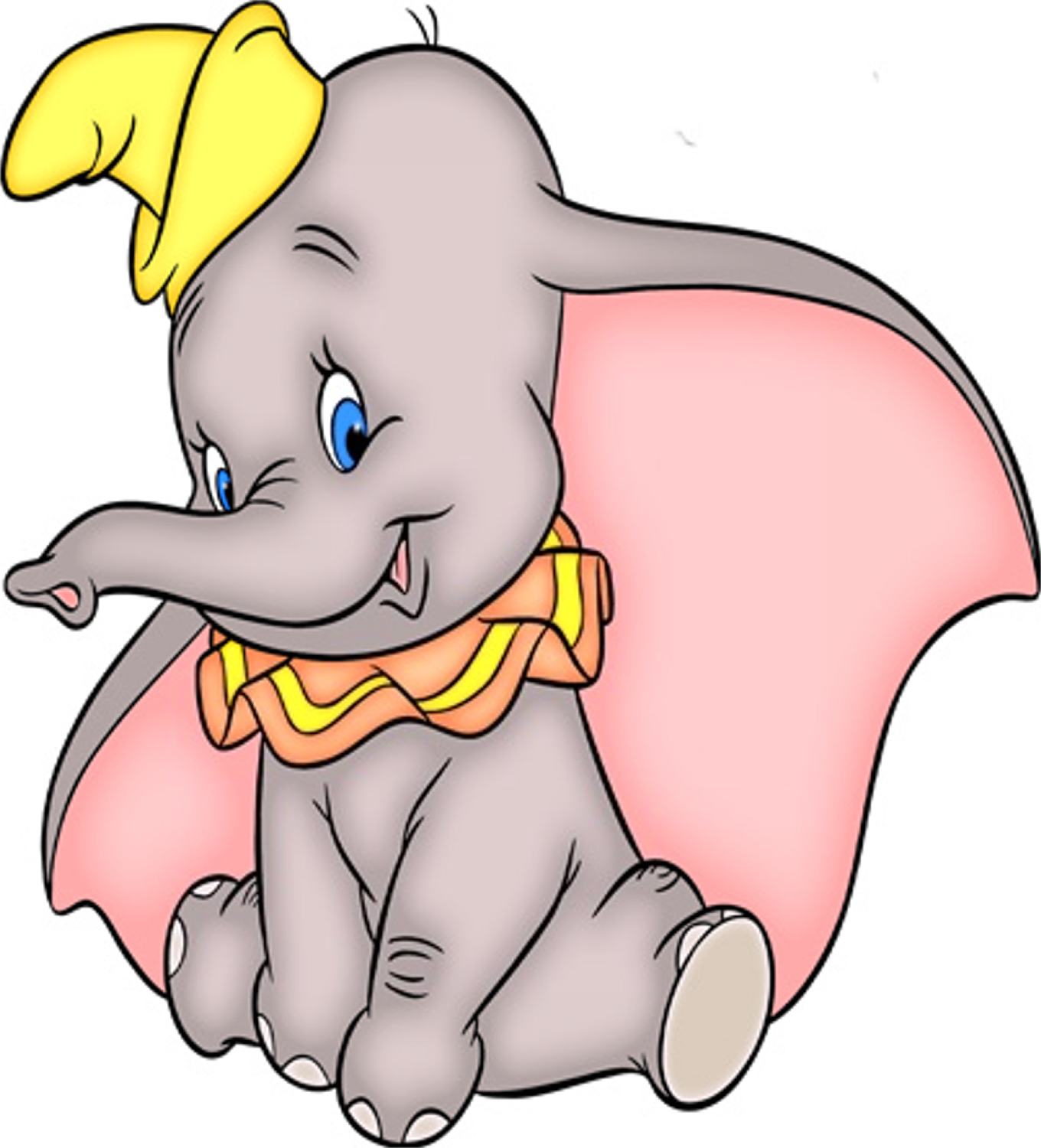 1360x1500 Collection Of Free Dumbo Drawing Disney Download On Ui Ex