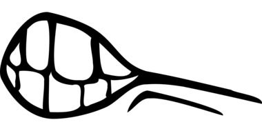 380x190 Drawing Baby With Dummy In Mouth Free Image