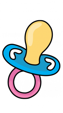 215x382 how to draw a pacifier step maternity baby drawing, drawings