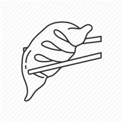 250x250 dumpling drawing