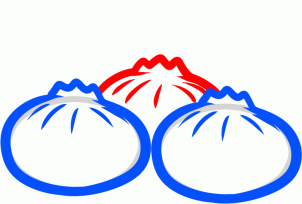 302x204 how to draw how to draw dumplings