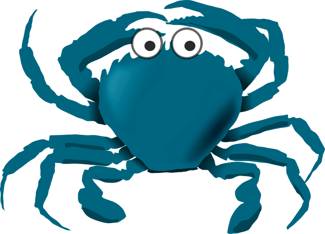 1040x750 Chesapeake Blue Crab Drawing Cartoon Decapods Cc0