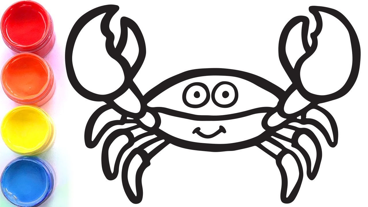 1280x720 Huge Collection Of 'crab Cartoon Drawing' Download More Than