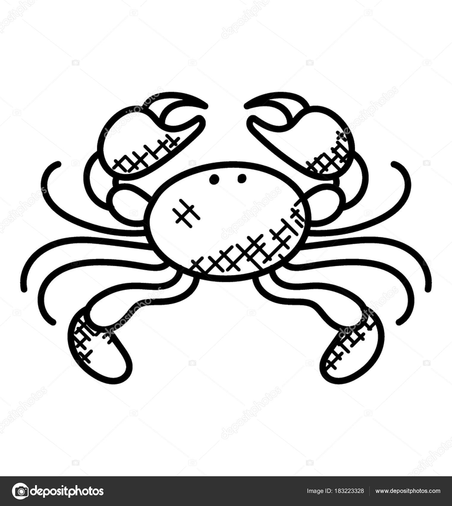 1520x1700 Crab Drawing Mud Crab For Free Download