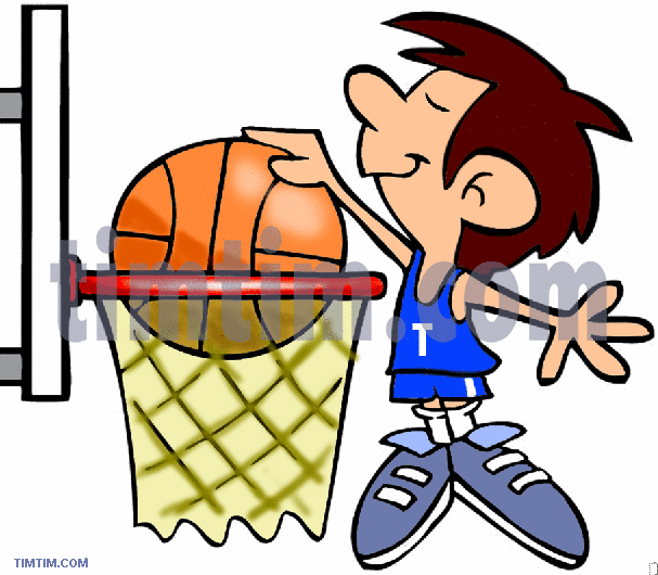 607x530 Free Drawing Of Basketball Dunk From The Category Sports